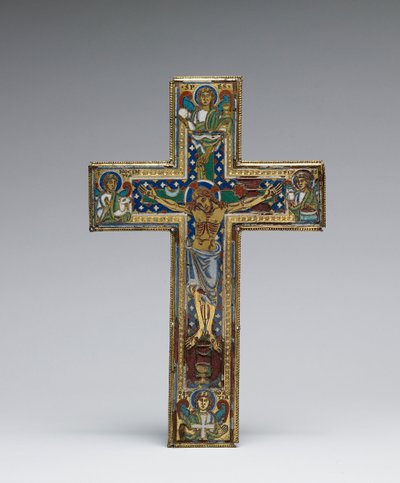 Reliquary Cross by Mosan Workshop
